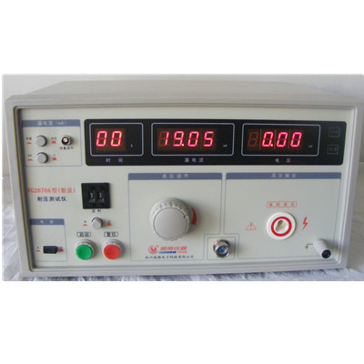 VG2670A耐壓測試儀 電子制造與維修領(lǐng)域的可靠安全保障